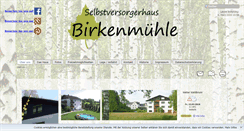 Desktop Screenshot of birkenmuehle-westerwald.de